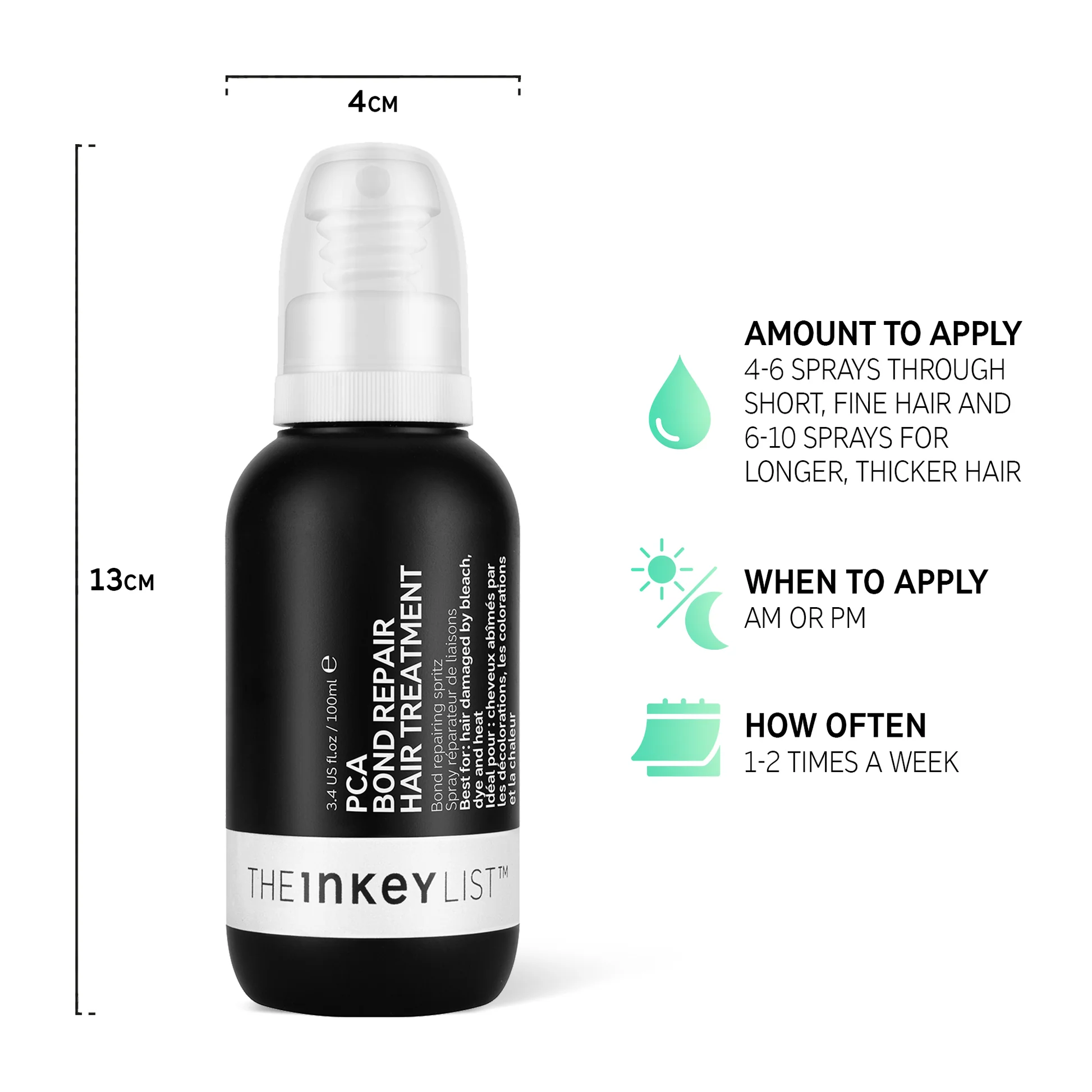 The Inkey List PCA Bond Repair Hair Treatment   100 ml