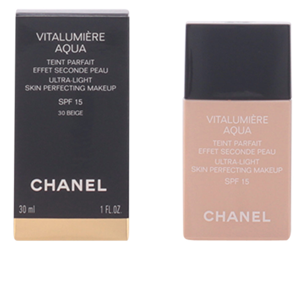 Chanel Vitalumiere Aqua Ultra-Light Makeup SPF15 - #30 Beige Sable   30 ml