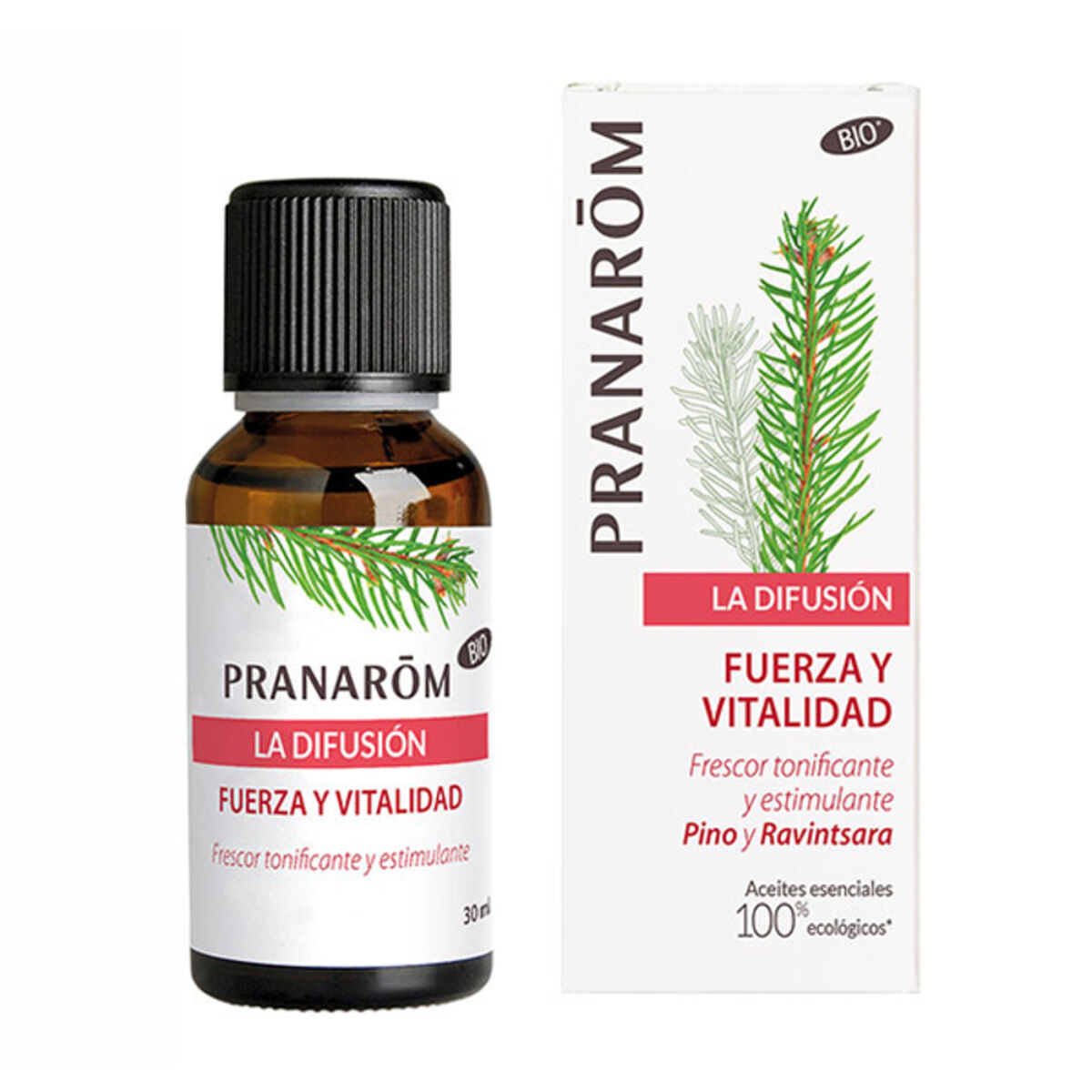 PRANARÔM LA DIFUSION fuerza y vitalidad 30 ml