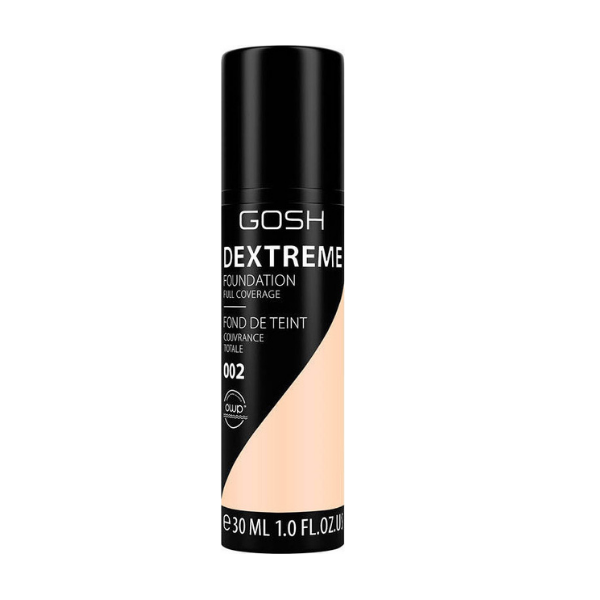 Gosh Dextreme Full Coverage Foundation 002-ivory   30 ml