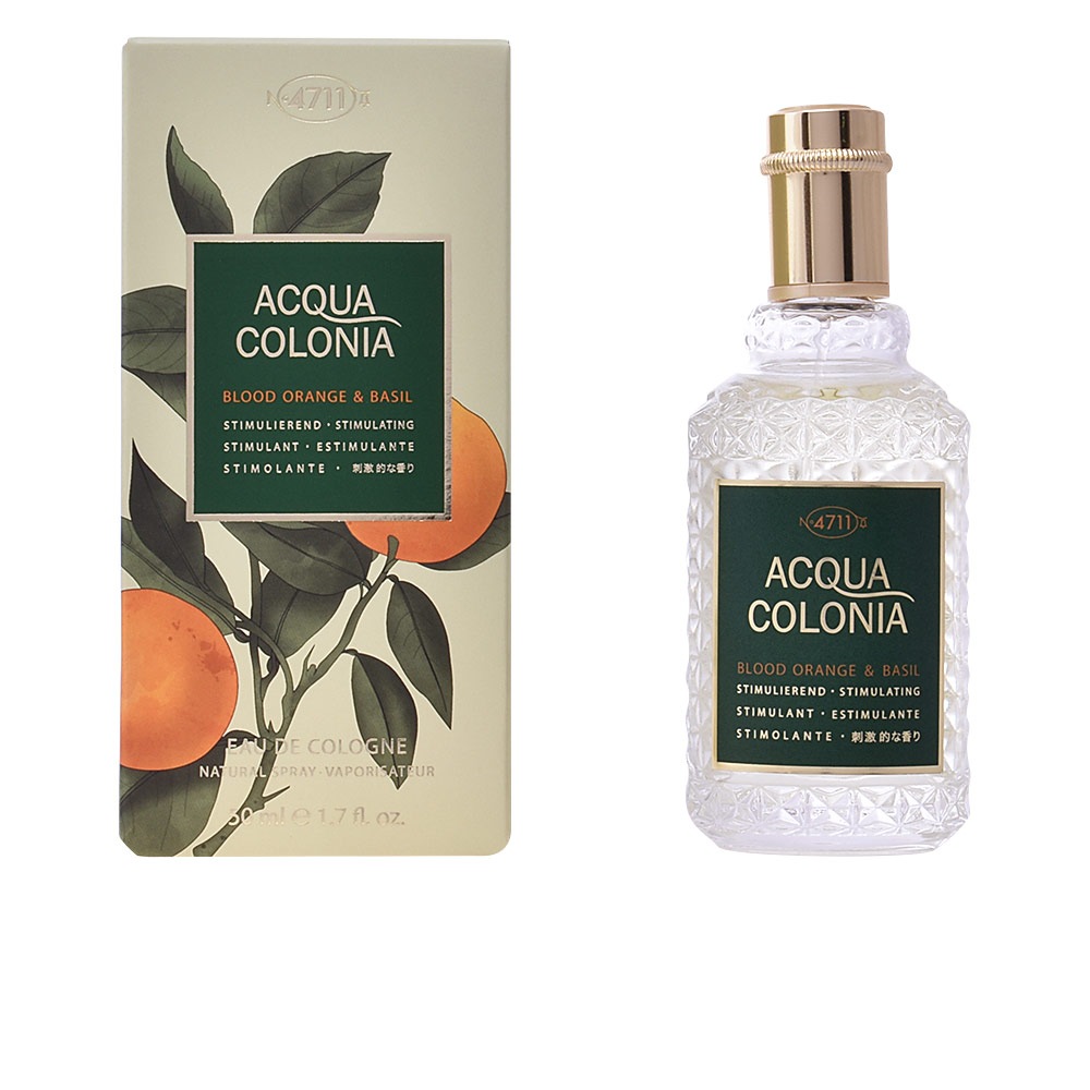 4711 ACQUA cologne BLOOD ORANGE & BASIL edc spray 50 ml