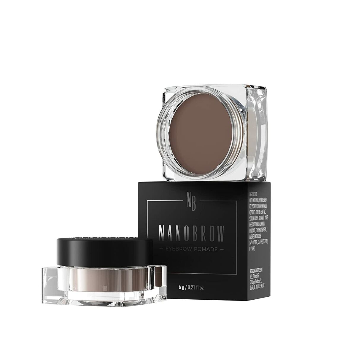 Μακιγιάζ για Φρύδια Nanobrow Dark Brown Αλοιφή (6 g)