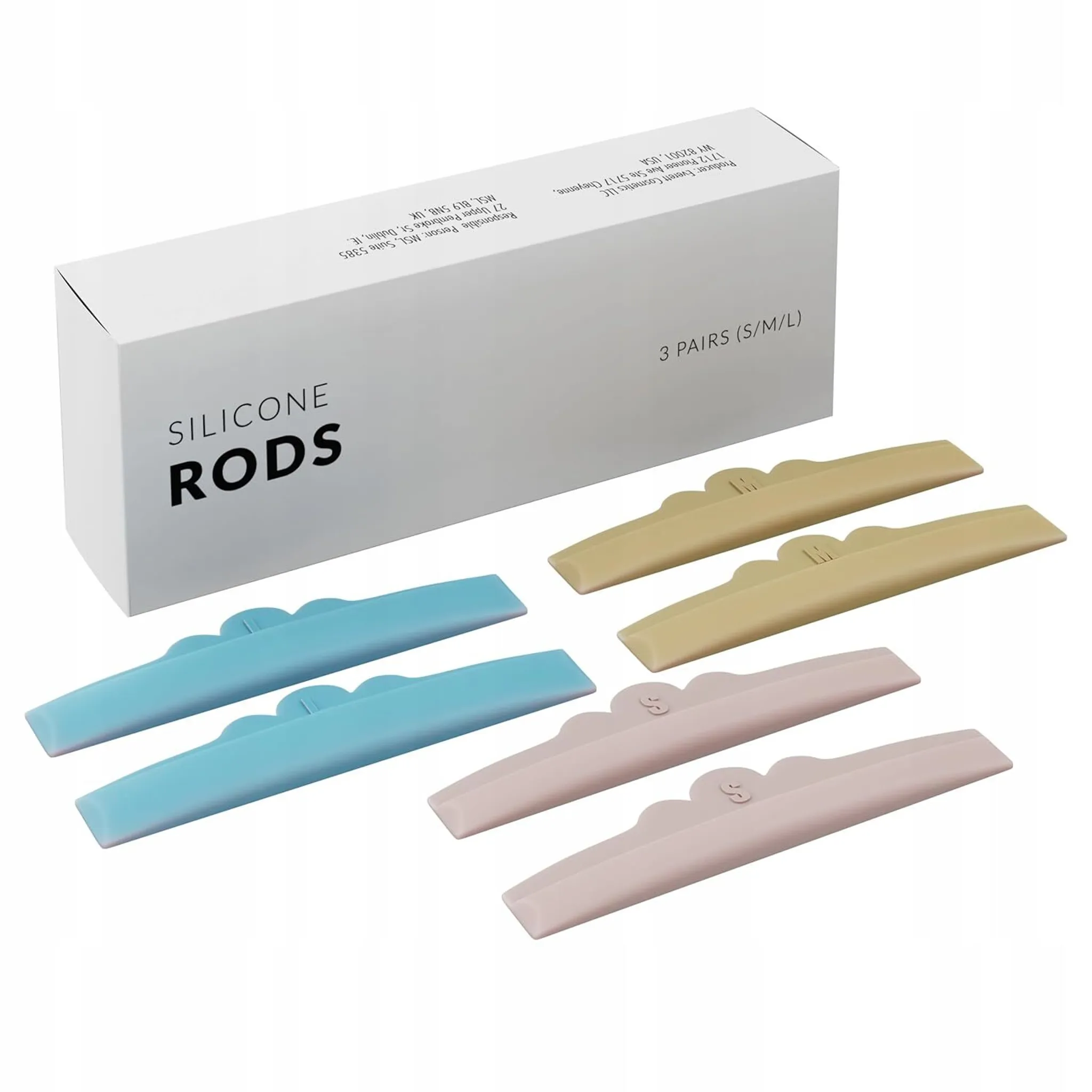 NANOLASH SILICONE RODS molds 3 u