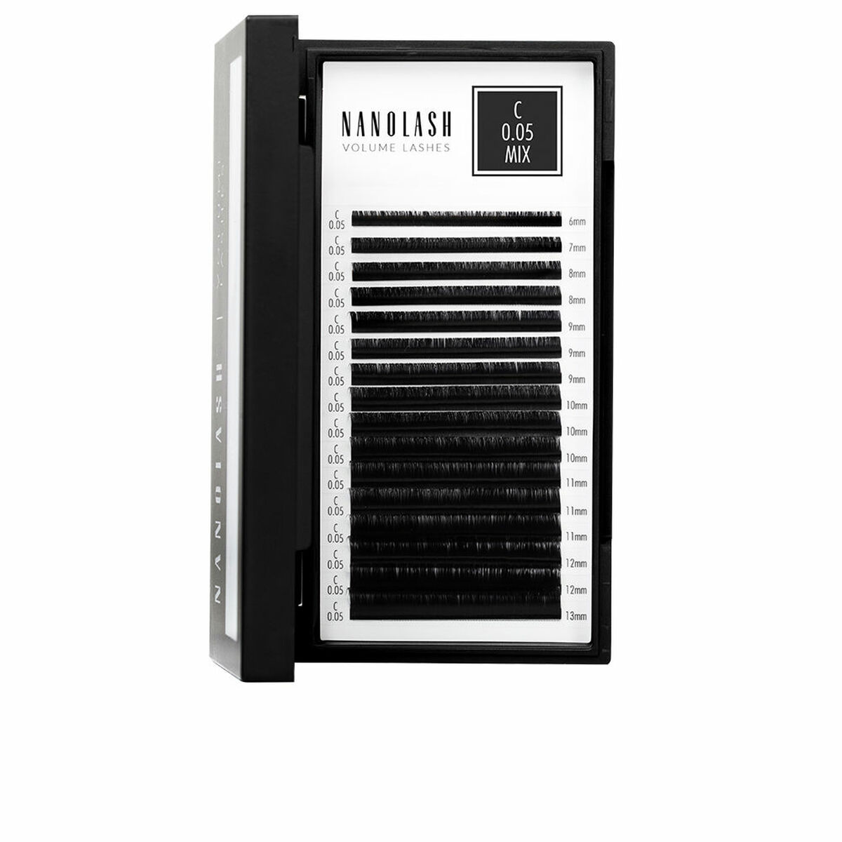 NANOLASH VOLUME LASHES false eyelashes 0.05 C #6-13 mm 1 u