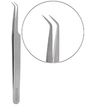 NANOLASH CURVED eyelash tweezers 1 u