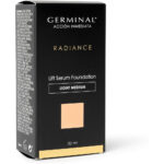 GERMINAL Instant Action Radiance Foundation Set of 2 Makeup base #Medium Dark 30 ml + Brush 1 u