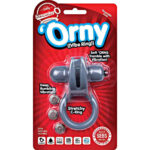 Δαχτυλίδι Δόνησης Πέους The Screaming O Orny Ανοιχτό Γκρι