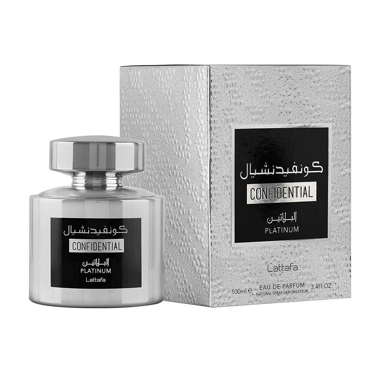 Ανδρικό Άρωμα EDP Lattafa Confidential Platinum (100 ml)