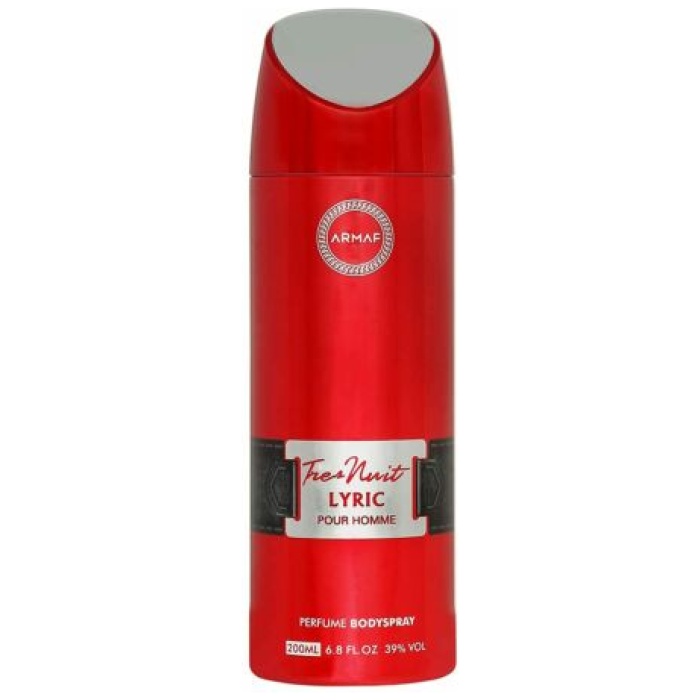 Armaf Tres Nuit Lyric M deo body spray 200 ml