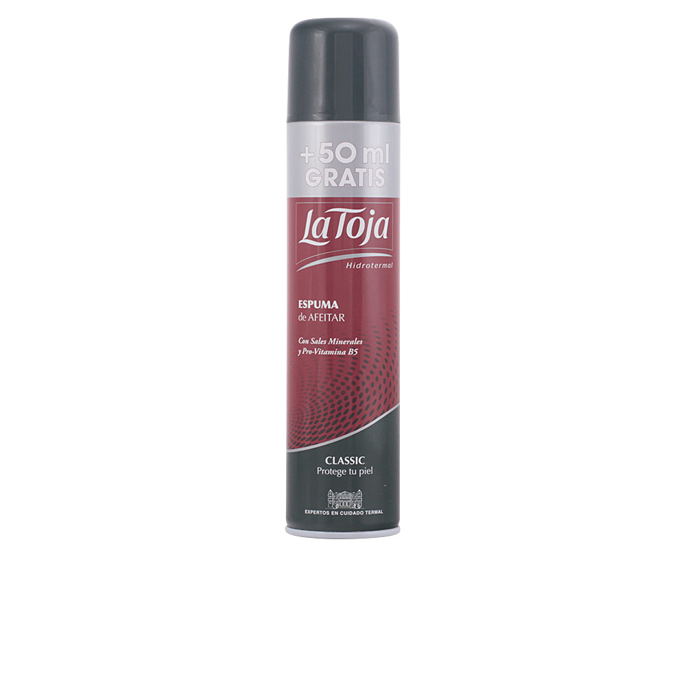 LA TOJA HIDROTERMAL espuma afeitar classic spray 250 + 50 ml