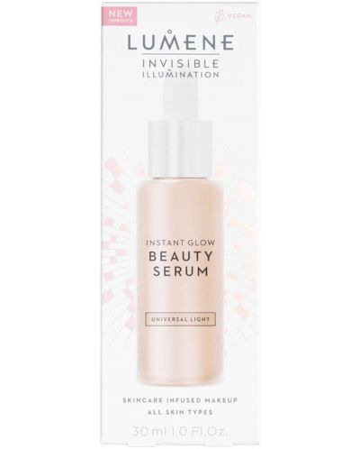 Lumene Invisible Illumination Instant Glow Beauty Serum Universal Light   30 ml