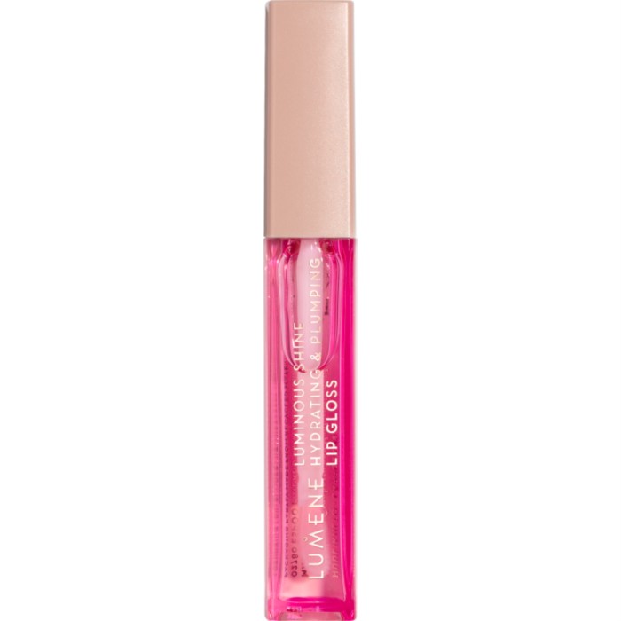 Lumene Luminous Shine Hydrating & Plumping Lip Gloss #3 Glossy Clear   5 ml