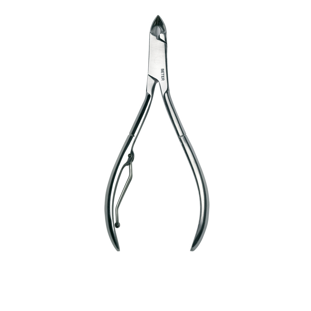 BETER Stainless steel manicure skin pliers 10 cm 1 pc