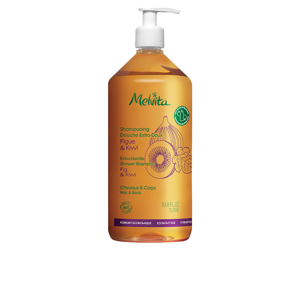 Melvita SHAMPOOS AND CONDITIONERS extra gentle shower shampoo 1000 ml
