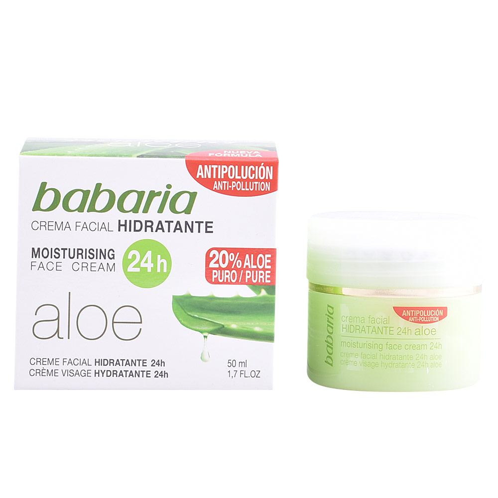 BABARIA ALOE VERA 24 hour moisturizing cream 50 ml