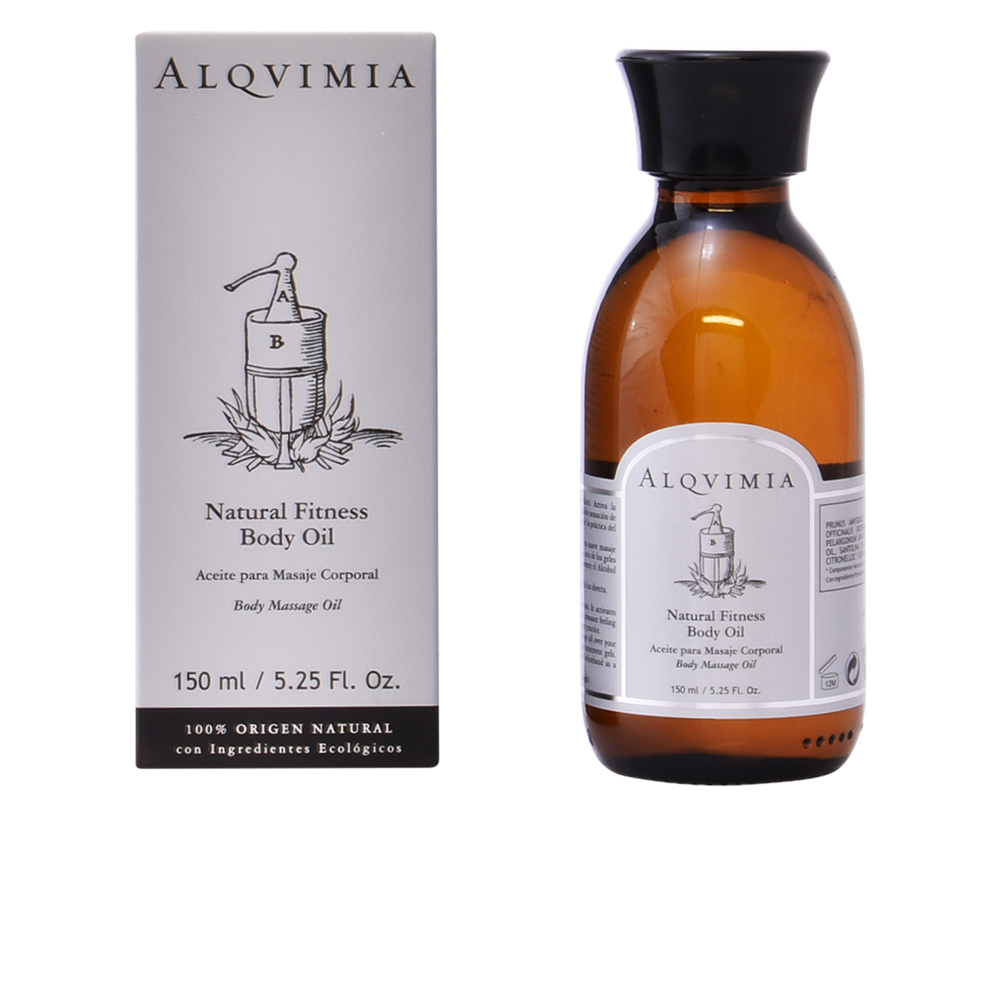 Έλαιο για μασάζ Natural Fitness Body Oil Alqvimia (150 ml)
