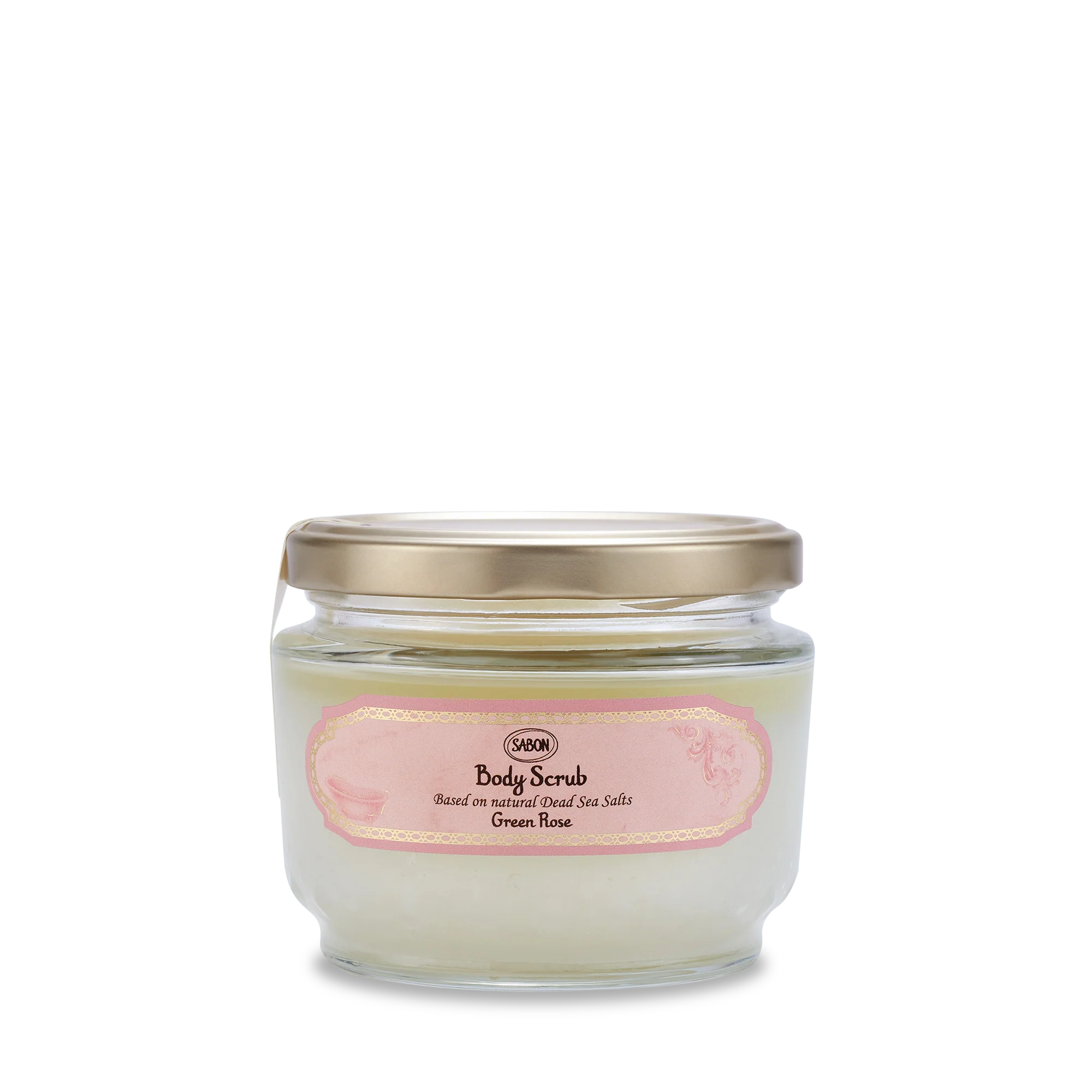 SABON BODY SCRUB green rose 320 gr