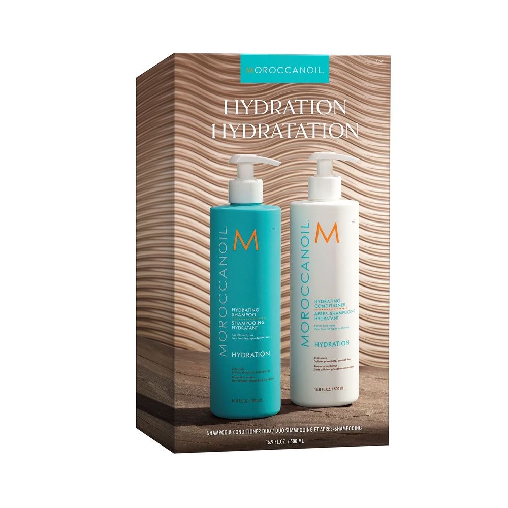 Moroccanoil Hydration Set Shampoo 500ml/Conditioner 500ml   set x 1000 ml