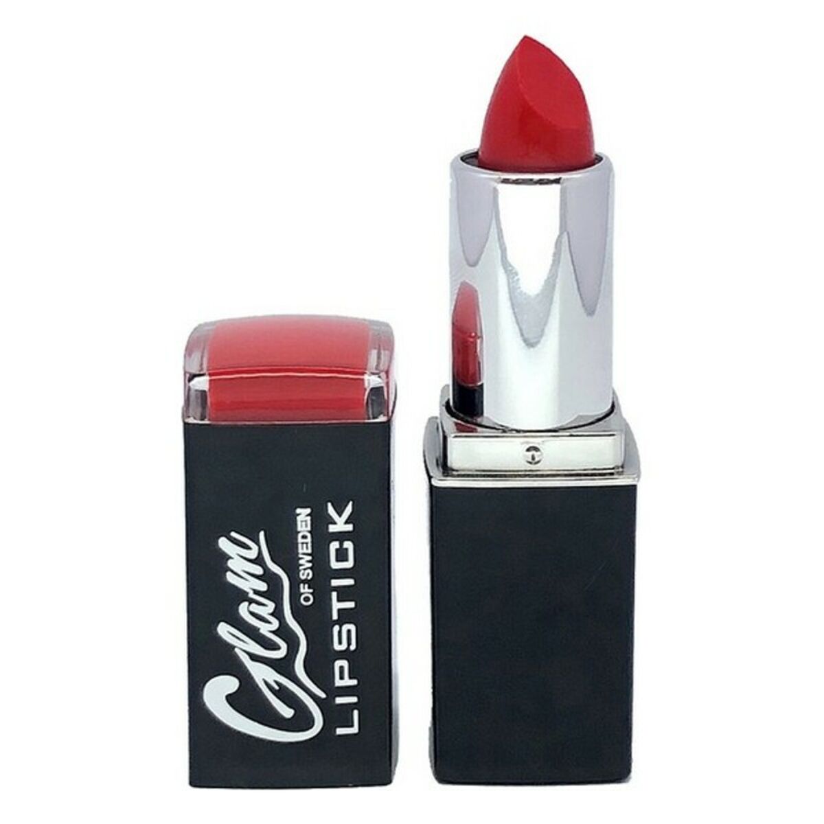 GLAM OF SWEDEN BLACK lipstick#74-true red