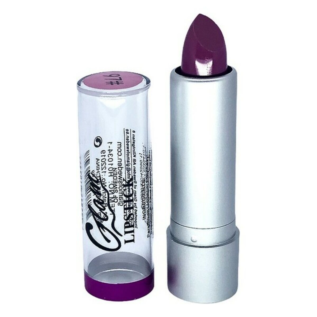 GLAM OF SWEDEN SILVER lipstick #97-midnight plum