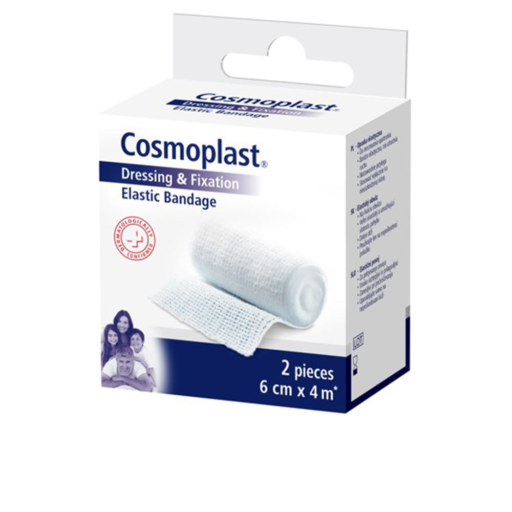 COSMOPLAST COSMOPLAST elastic bandage 6x4 cm 2 pcs