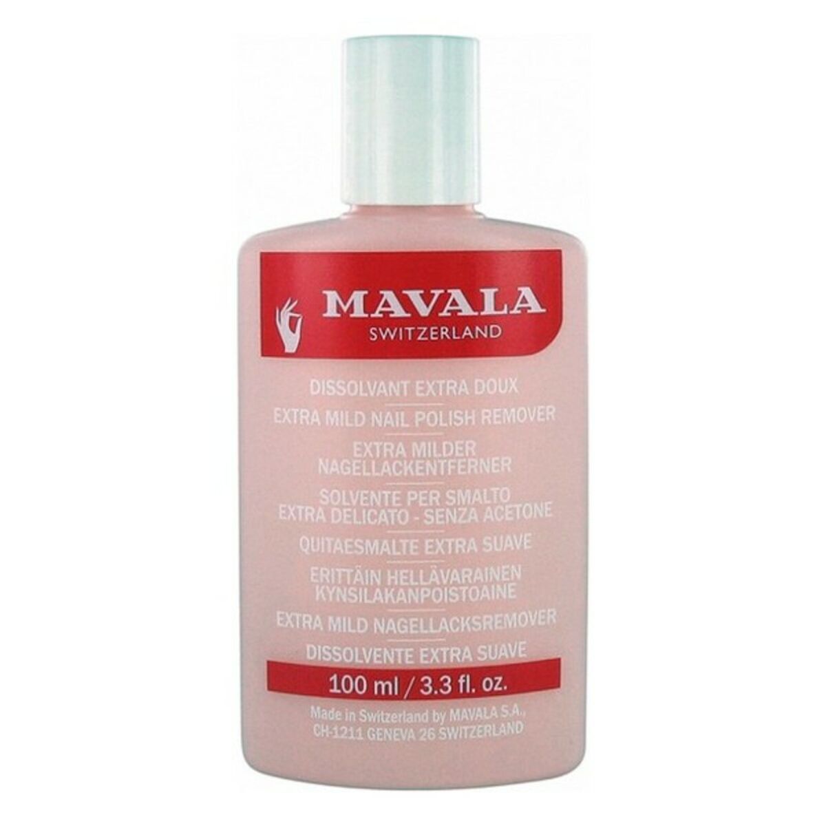 MAVALA QUITAESMALTE ROSA sin acetona 100 ml