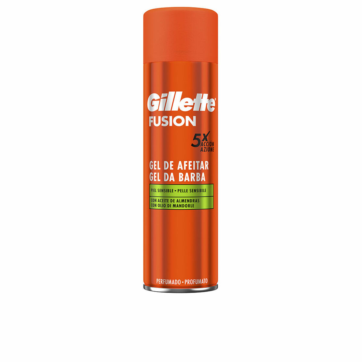GILLETTE FUSION sensitive skin shaving gel 200 ml
