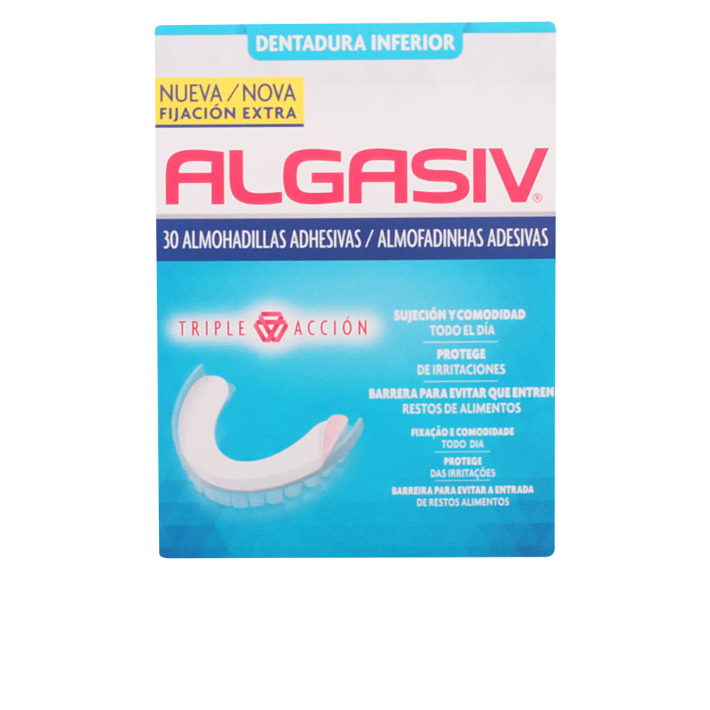 Algasiv Adhesive Pads Επίθεματα Στερέωσης για την Κάτω Οδοντοστοιχία 30τμχ