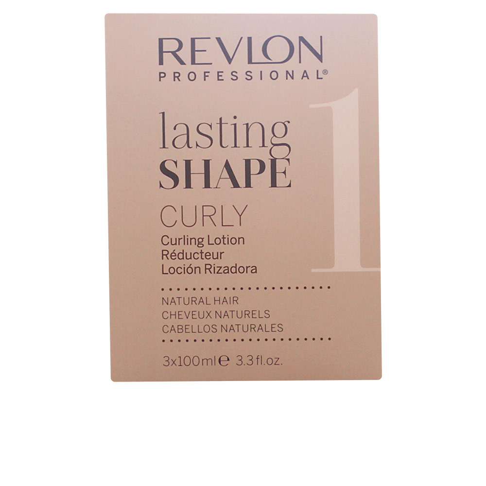 REVLON LASTING SHAPE curling lotion natural hair 3 x 100 ml