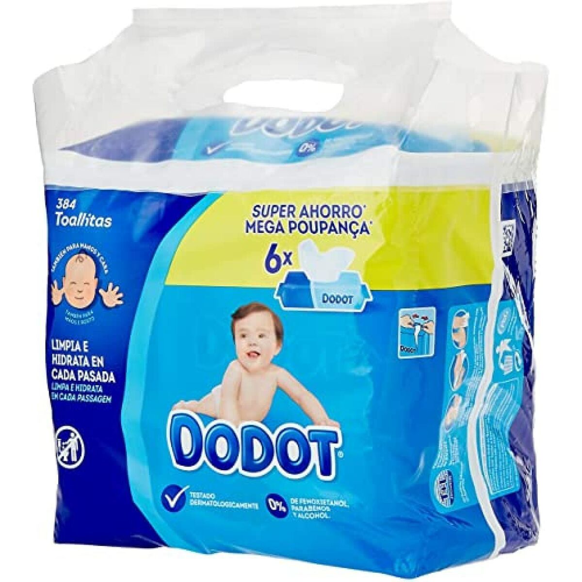 DODOT DODOT wet wipes 384 u