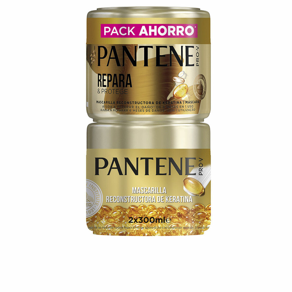PANTENE REPAIR & PROTECT MASK LOT 2 x 300 ml