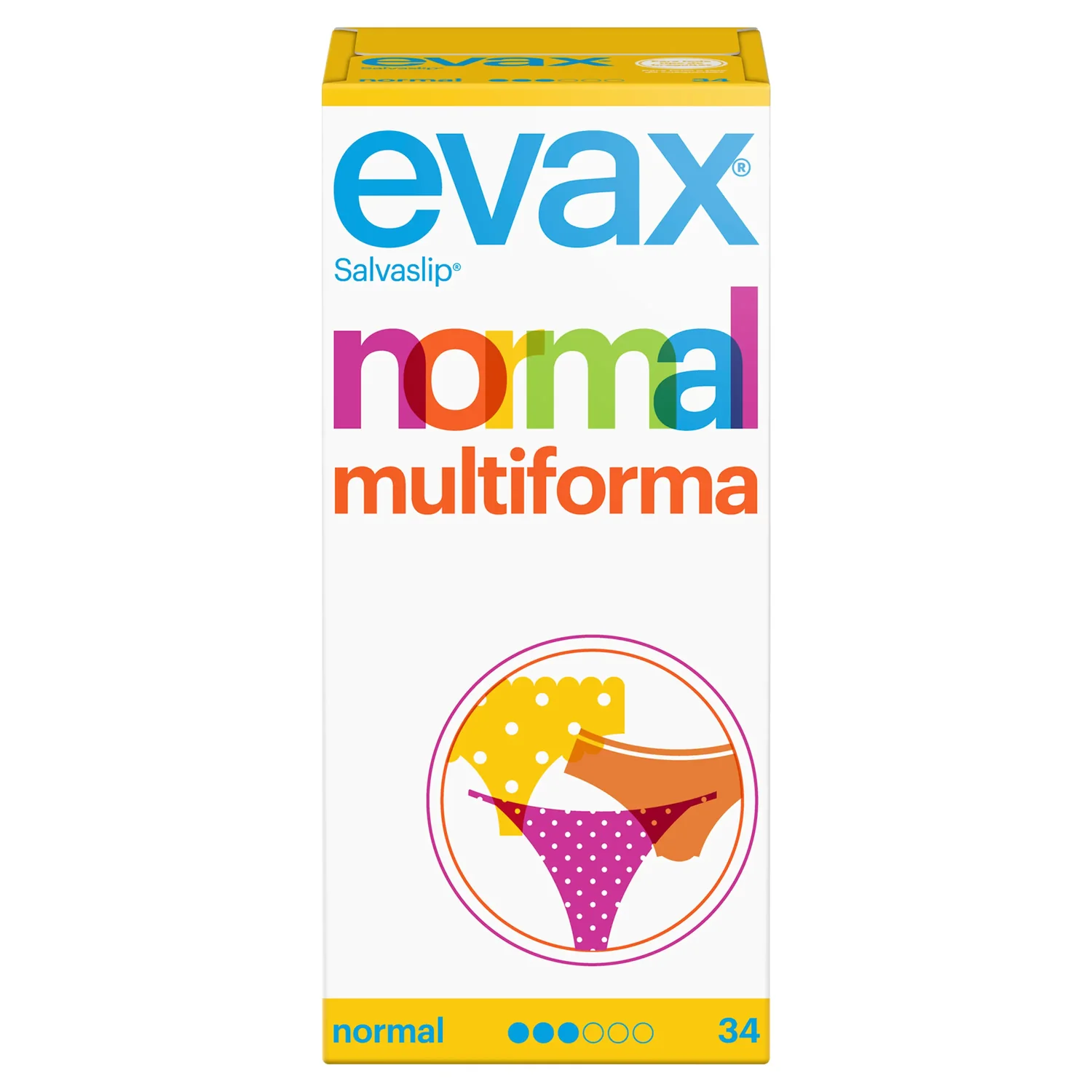 EVAX EVAX SALVA-SLIP FRESH MULTIFORM normal 34 u