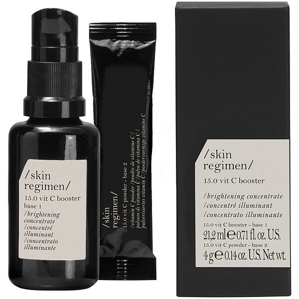 Comfort Zone Skin Regimen 15.0 Vitamin C Booster Set Concentrate - Base 1 21,2ml/Powder - Base 2 4gr  set x 25,2 ml