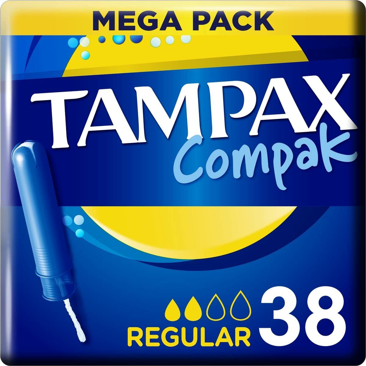 Κανονικά Ταμπόν Tampax Compak 38 τμχ