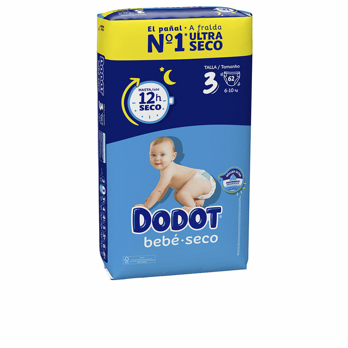DODOT DODOT STAGES T3 nappies 6-10 kg 88 u