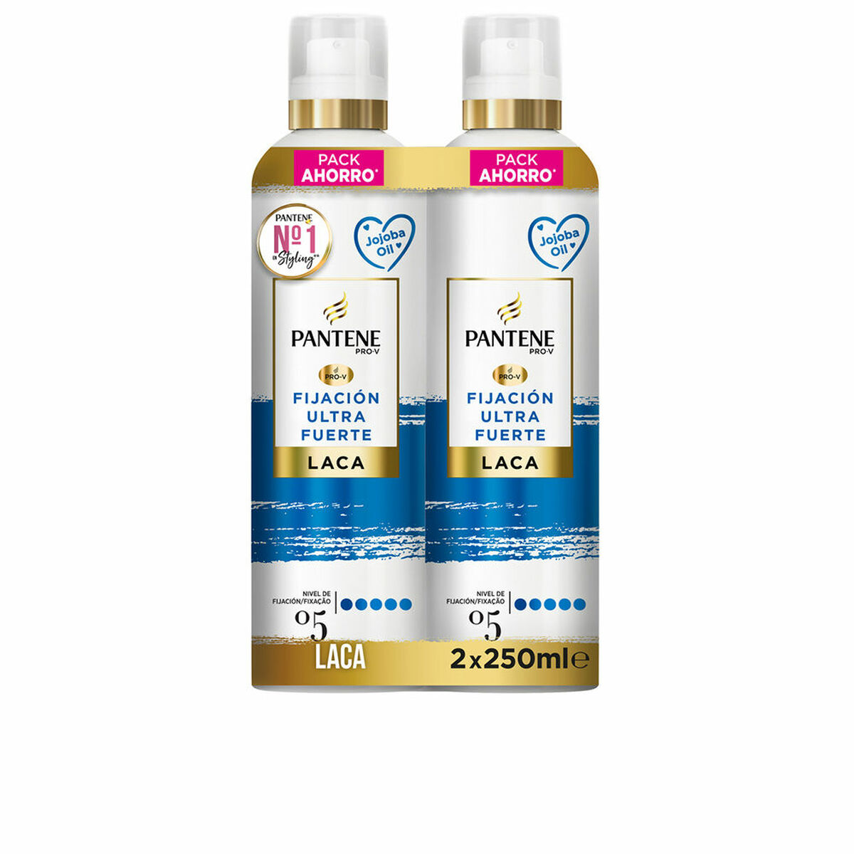 PANTENE PANTENE ULTRA STRONG LACQUER LOT 2 x 250 ml