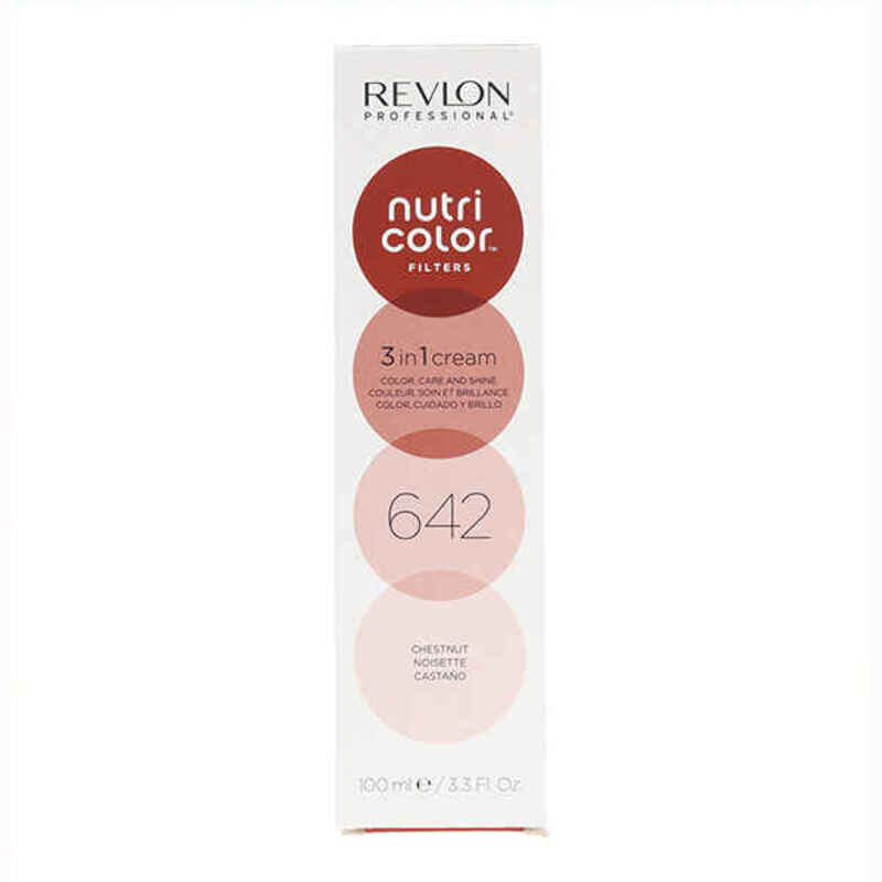 Μόνιμη Βαφή Nutri Color Revlon 642 Καφέ (100 ml)