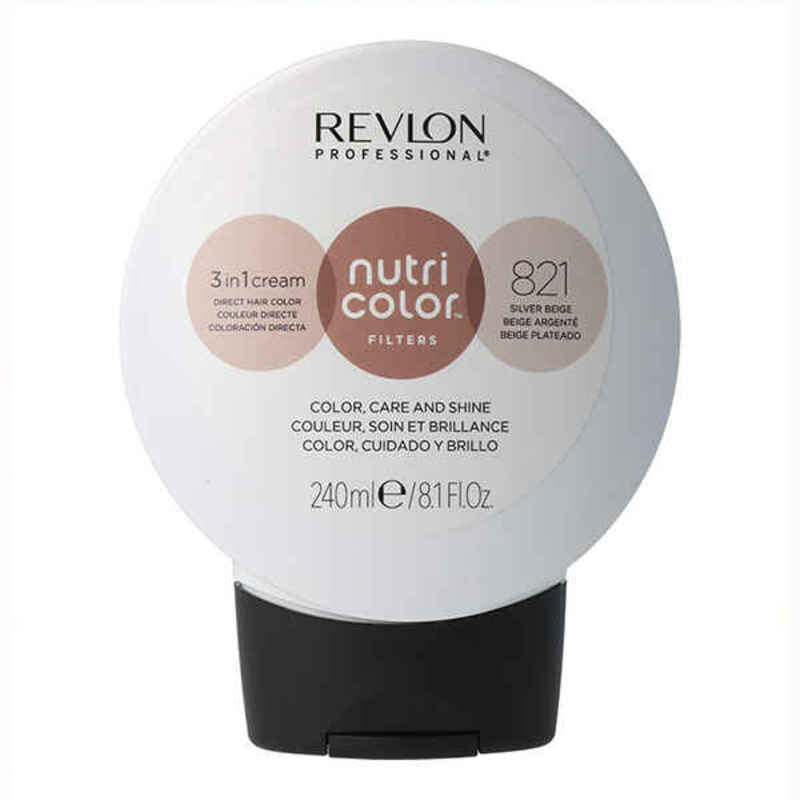 Μόνιμη Βαφή Nutri Color Revlon 821 Μπεζ (240 ml)