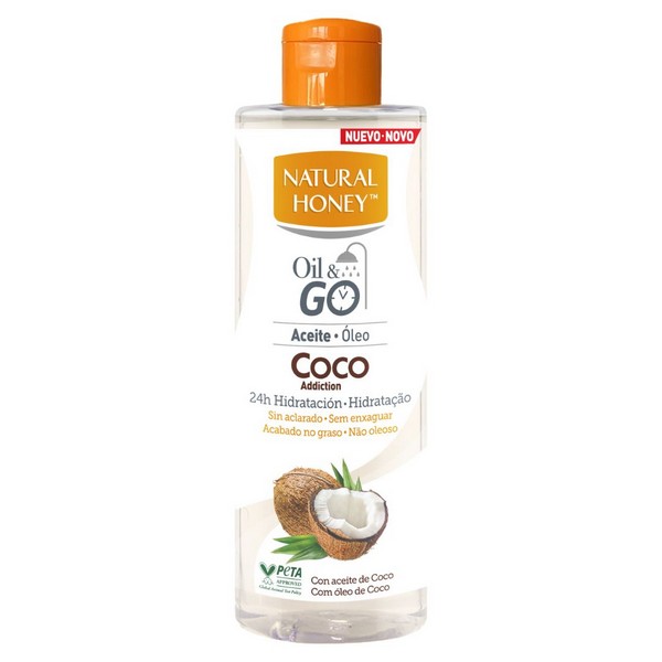 NATURAL HONEY COCO ADDICTION OIL & GO body oil 300 ml
