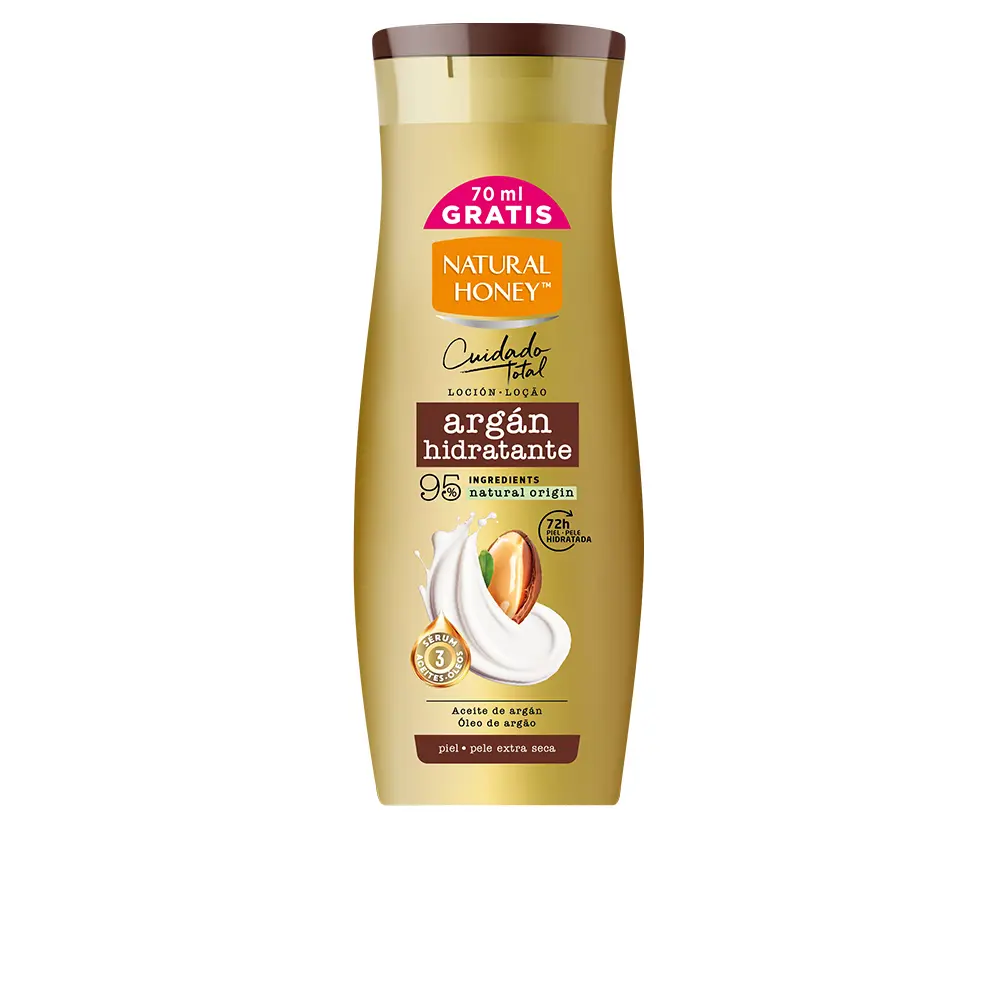 NATURAL HONEY ELIXIR DE ARGAN body lotion 330 ml