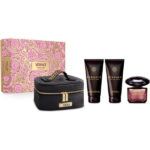 Versace Crystal Noir W Set - EdP 90 ml + b/lot 100 ml + sh/gel 100 ml + pouch