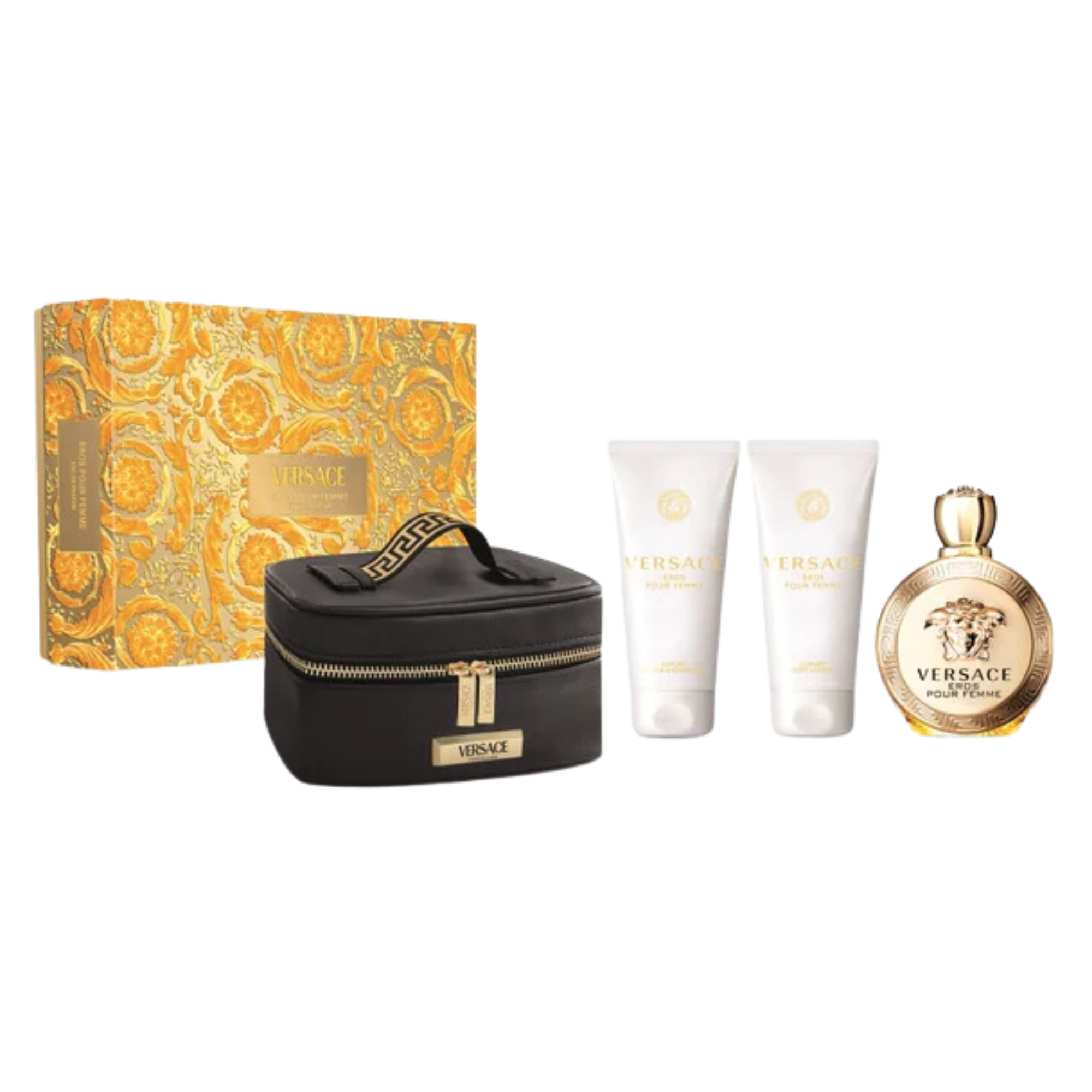 VERSACE EROS FOR WOMEN CASE 4 pcs