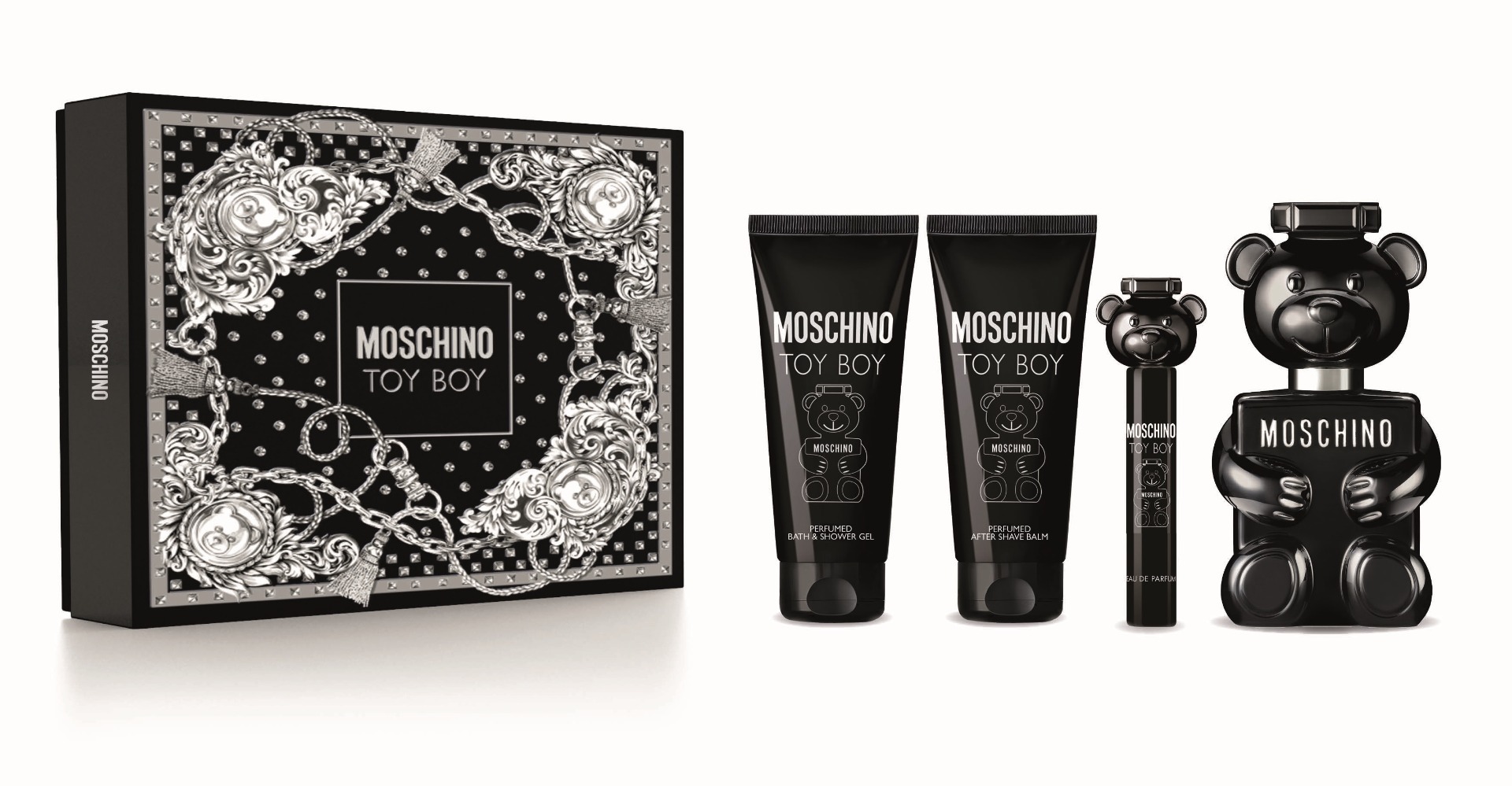 MOSCHINO TOY BOY CASE 4 pcs