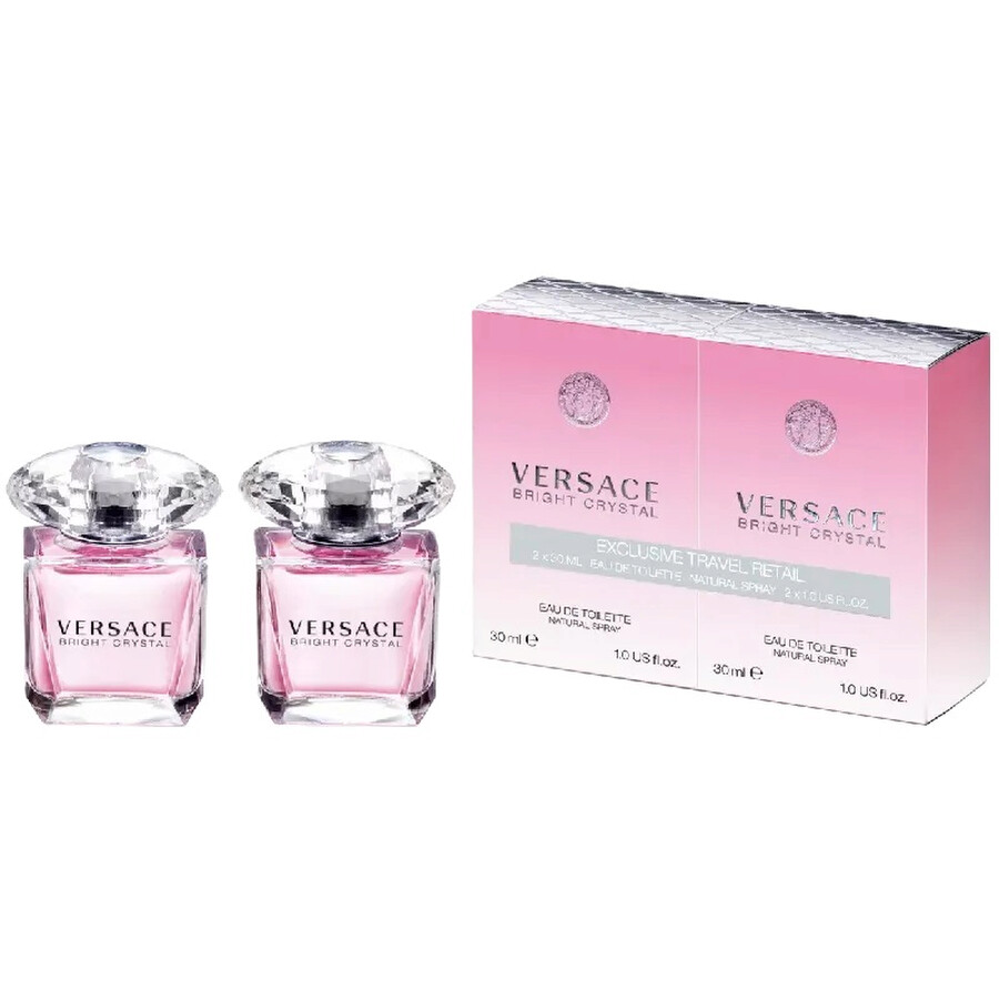 Versace Bright Crystal Giftset edt spray 30ml/edt spray 30ml   set x 60 ml