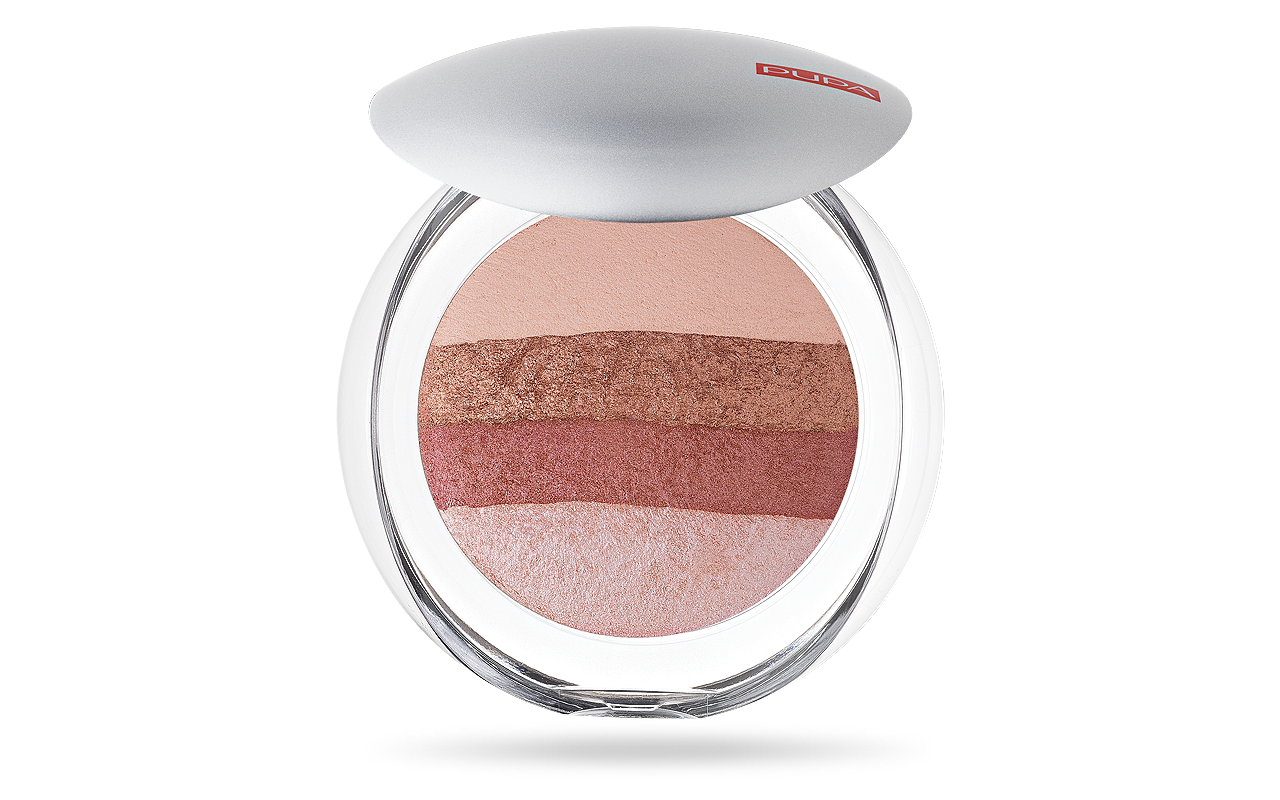 Pupa Luminys Baked All Over Illuminating Blush-Powder - #01 Stripes Rose   9 gr