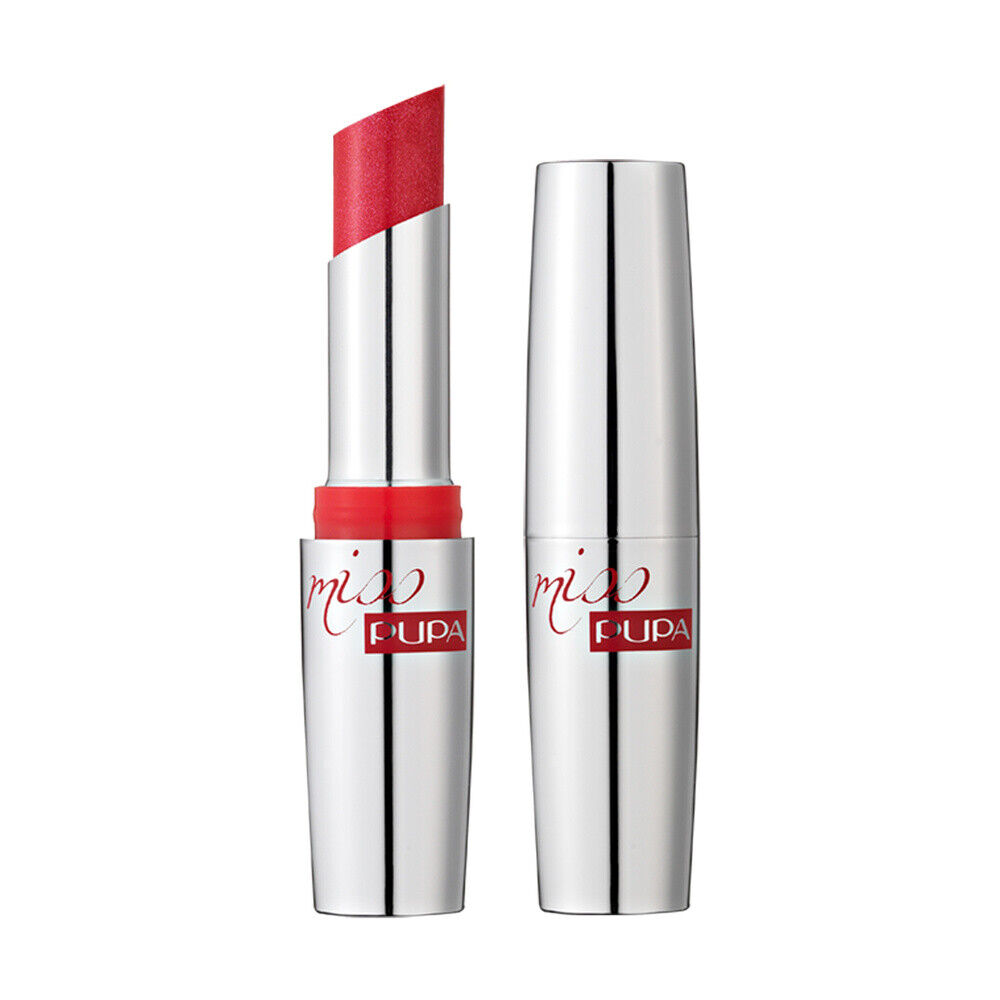 Pupa Miss Pupa Lipstick #500 Love Pearly Red   2.4 ml