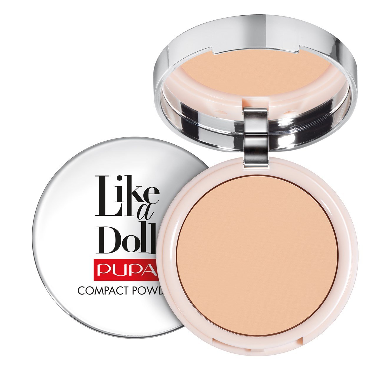 Pupa Like A Doll Nude Skin Compact Powder SPF15 #01 Porcelain   10 g