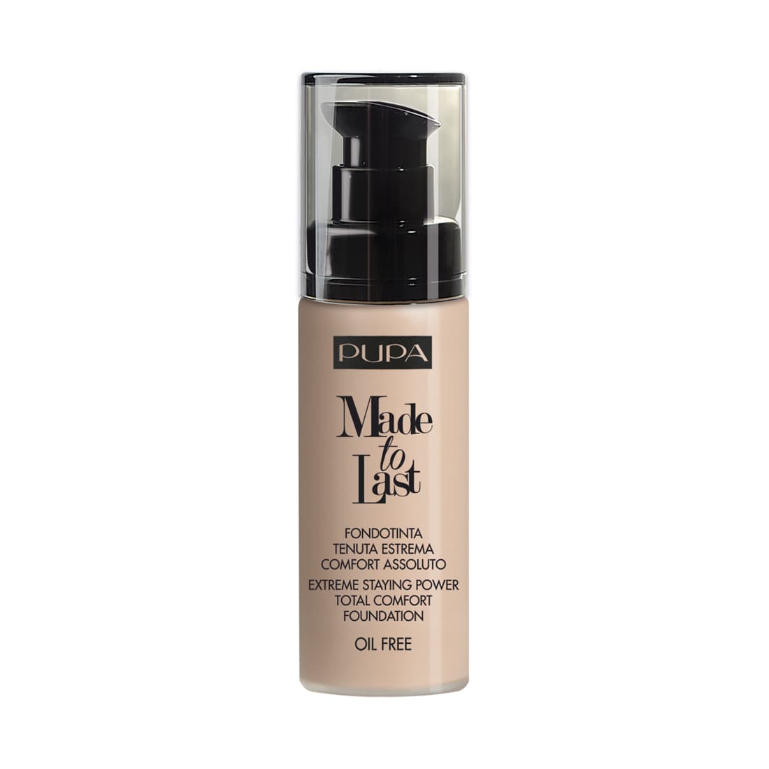 Pupa Made To Last Total Comfort Foundation SPF10 #010 Porcelain   30 ml