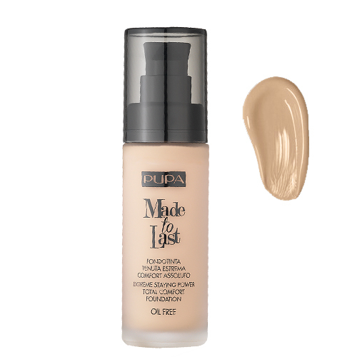 Pupa Made To Last Total Comfort Foundation SPF10 #030 Natural Beige   30 ml