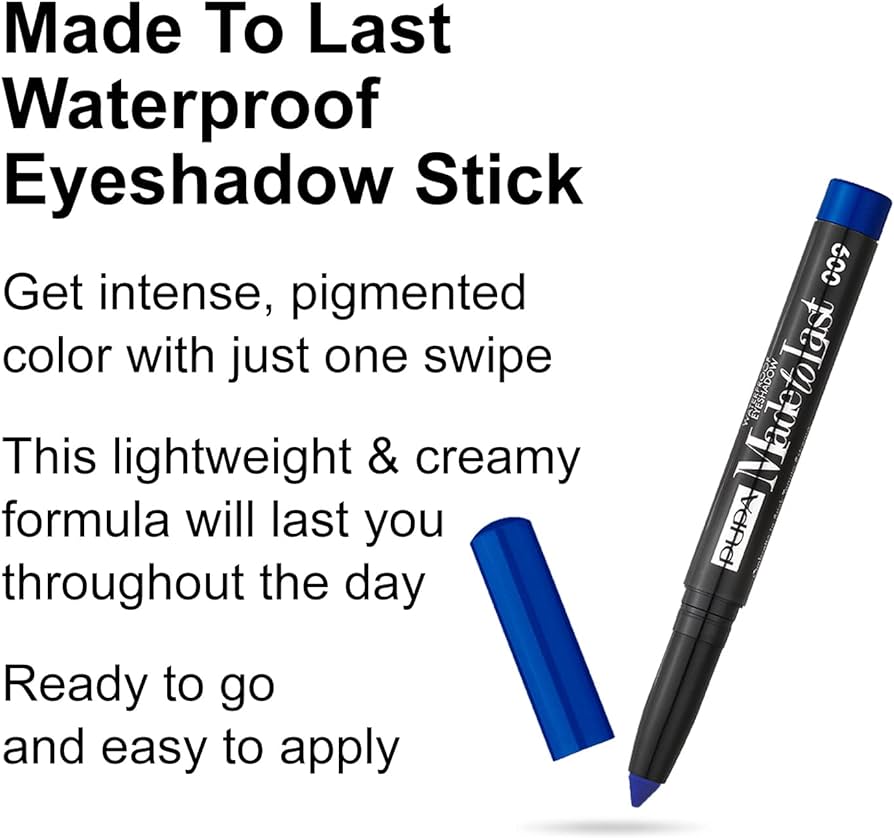 Pupa Made To Last Waterproof Eyeshadow #009 Atlantic Blue   1,4 gr